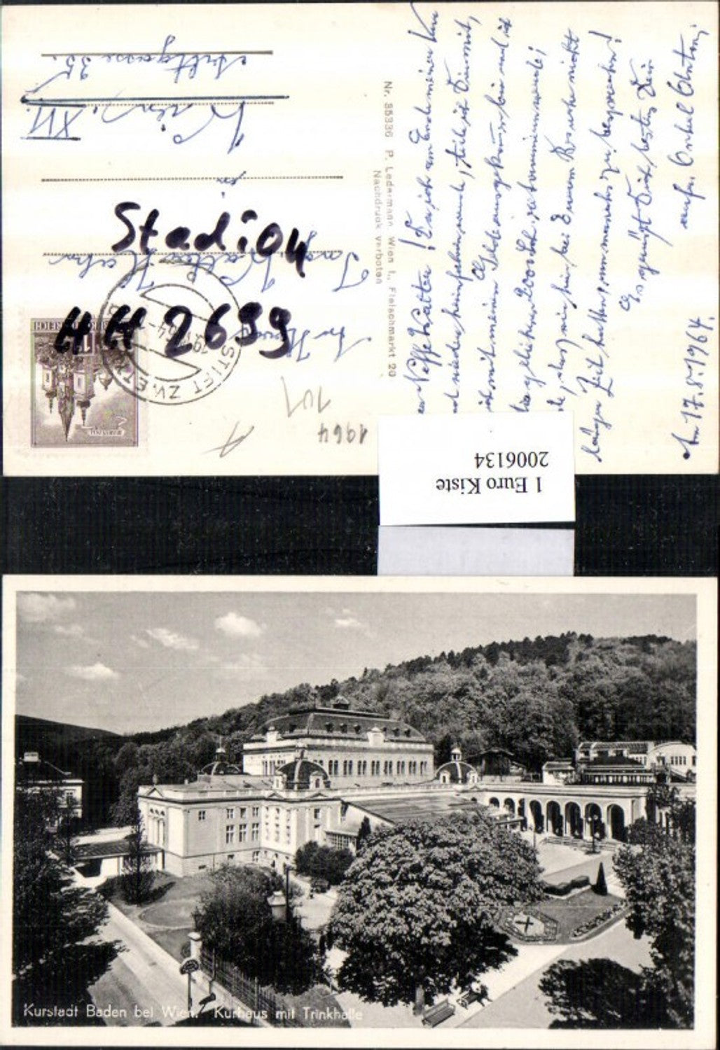 2006134,Baden b. Wien Kurhaus m. Trinkhalle
