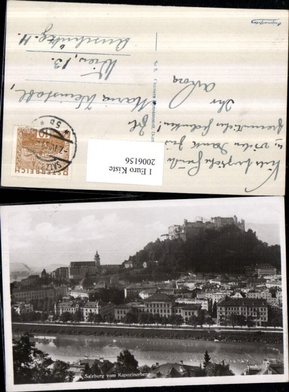 2006156,Salzburg Teilansicht v. Kapuzinerberg