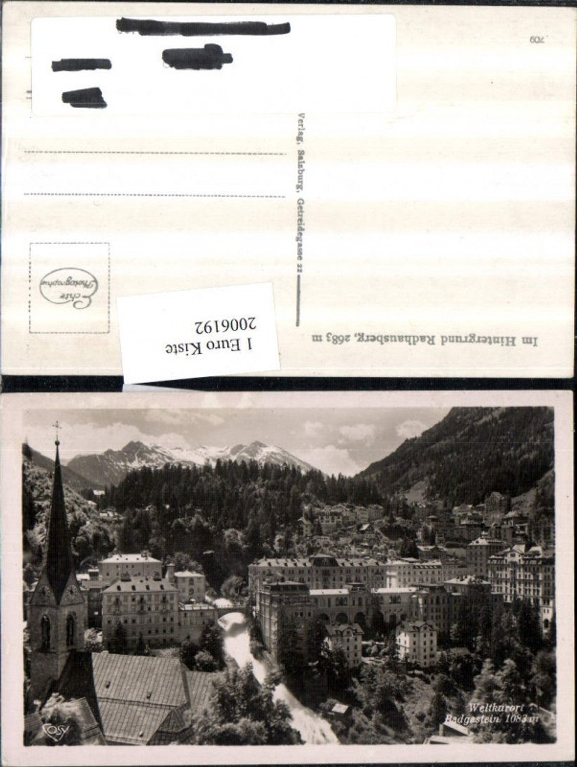 2006192,Badgastein Bad Gastein Totale pub Cosy