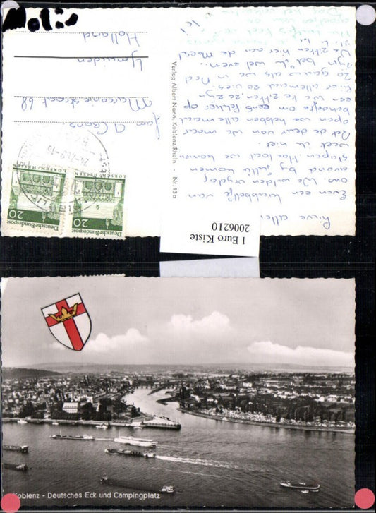 2006210,Koblenz Totale Deutsches Eck u. Campingplatz