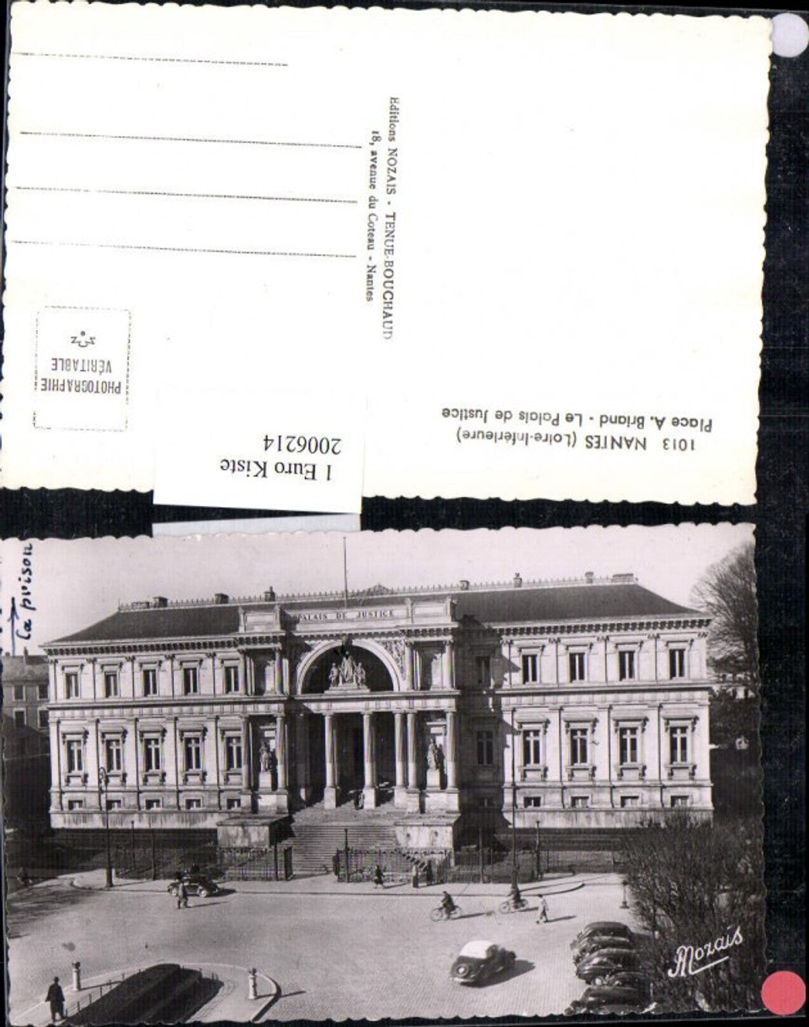 2006214,Nantes Place A. Briand Le Palais de Justice Gebäude
