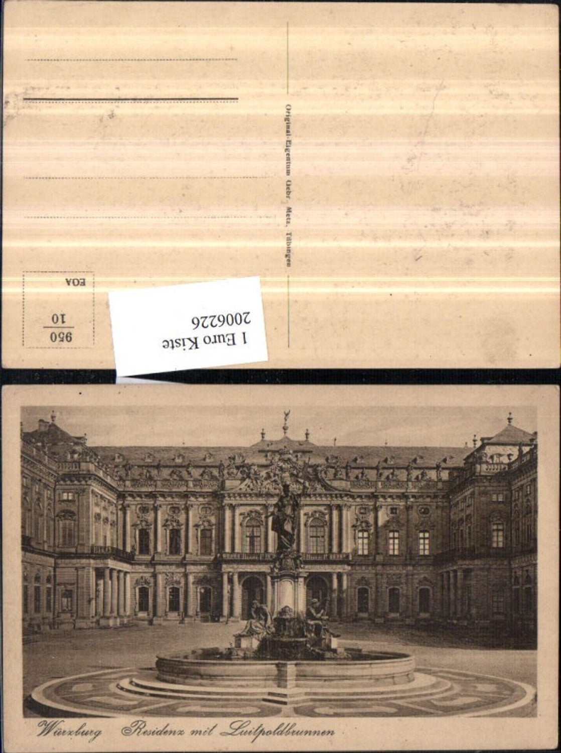 2006226,Würzburg Residenz m. Luitpoldbrunnen
