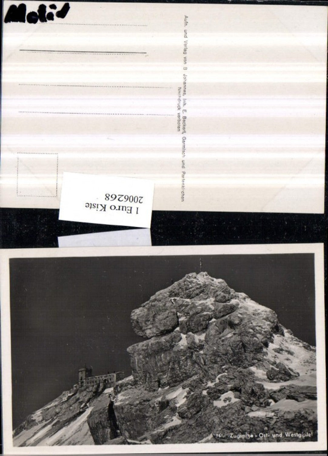 2006268,Zugspitze Ost u. Westgipfel b. Garmisch-Partenkirchen