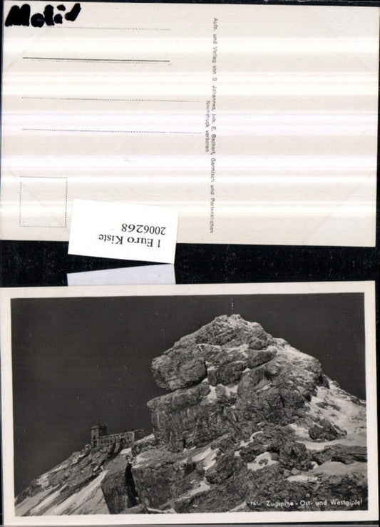 2006268,Zugspitze Ost u. Westgipfel b. Garmisch-Partenkirchen