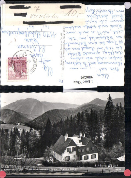 2006291,Breitenstein am Semmering Pension marie