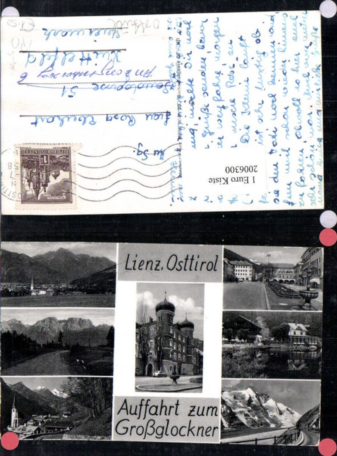 2006300,Lienz Totale Straßenansicht Auffahrt zum Großglockner Mehrbildkarte