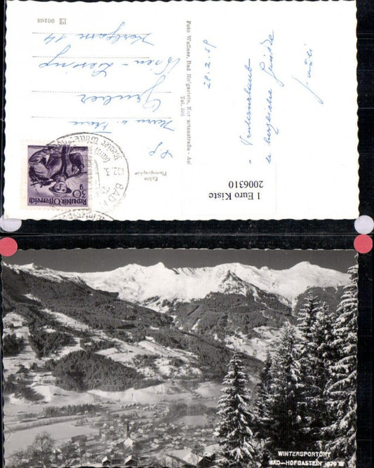 2006310,Bad Hofgastein Totale Winterbild