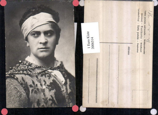 2006314,Theater Schauspieler Mann m. Kopftuch Kostüm