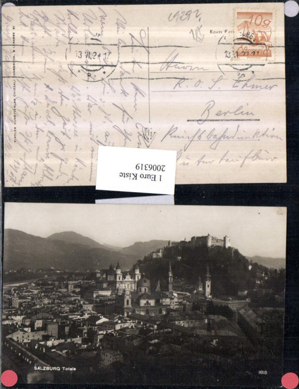 2006319,Salzburg Totale m. Festung