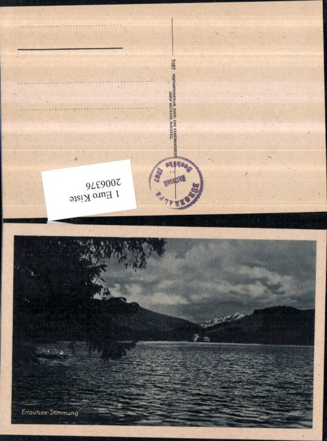 2006376,Erlaufsee Erlafsee Stimmung b. Mariazell