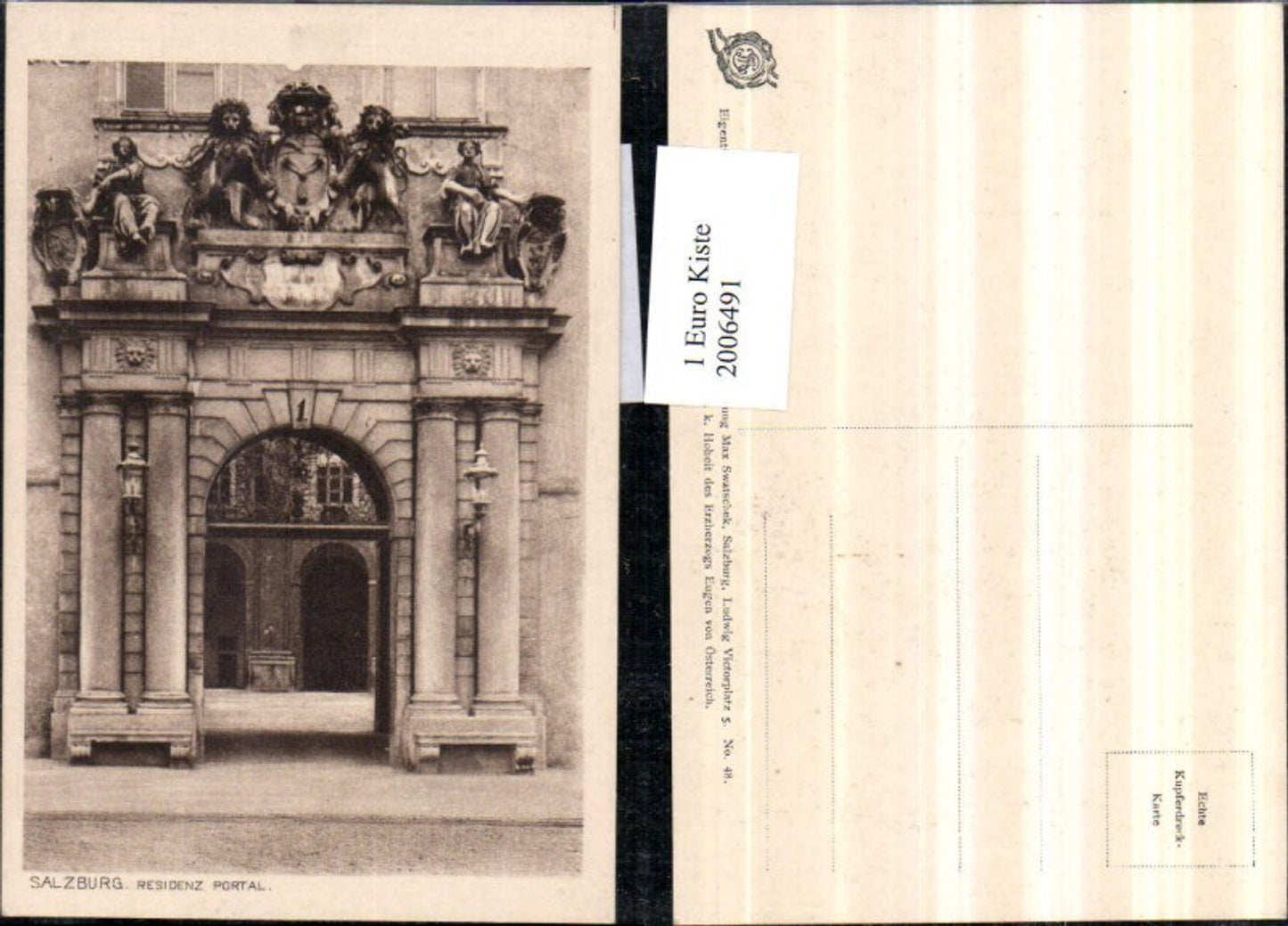 2006491,Salzburg Residenz Portal