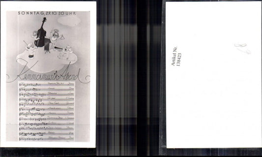 138423,Reklame Odeon Theater Wien Kammermusik Abend