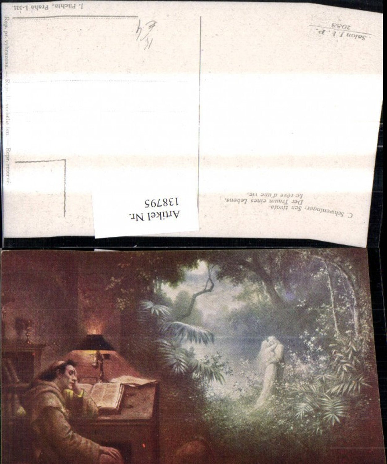 138795, Artist Ak C. Schweninger The Dream of a Life