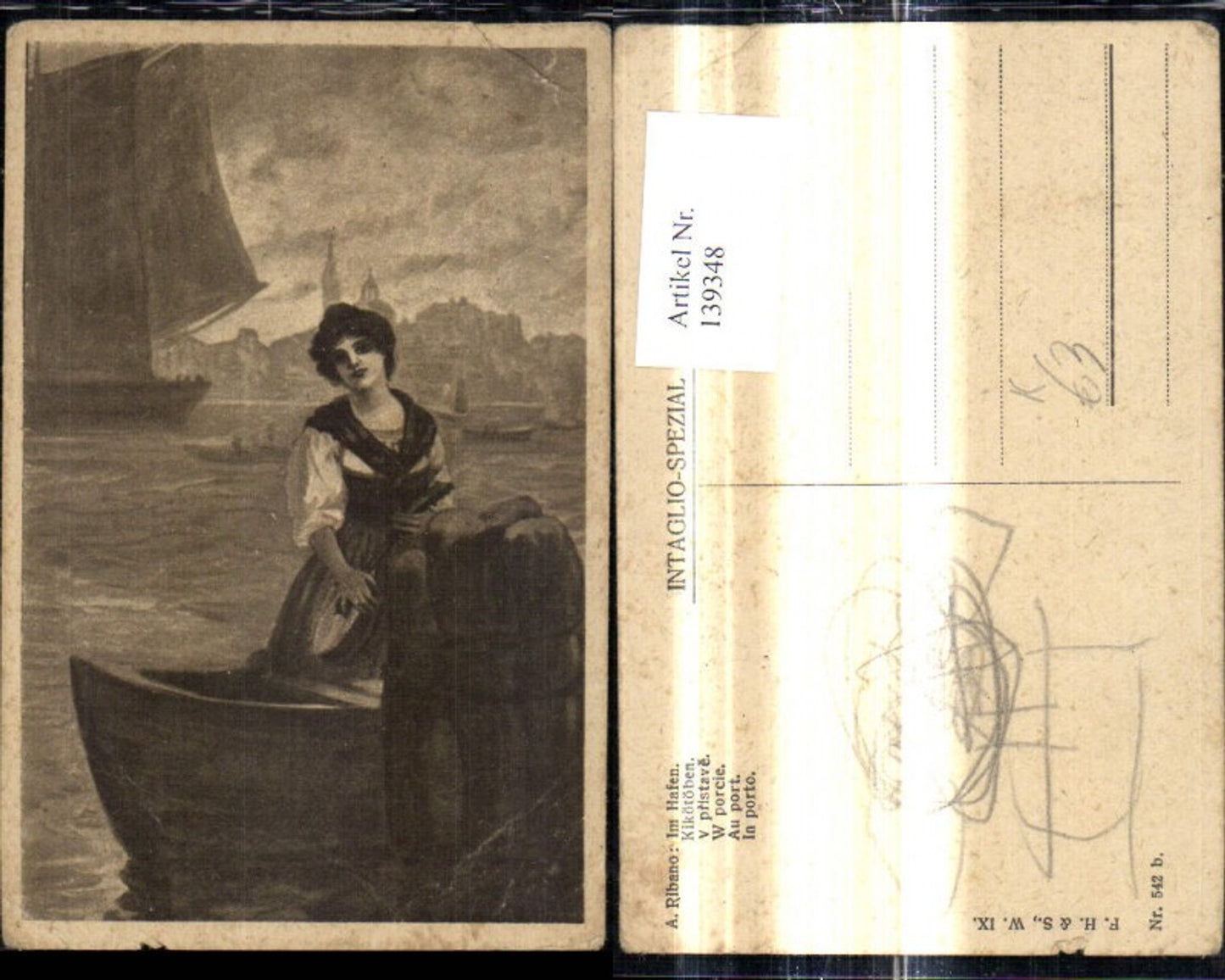 139348, Artist Ak A. Ribano In the Port