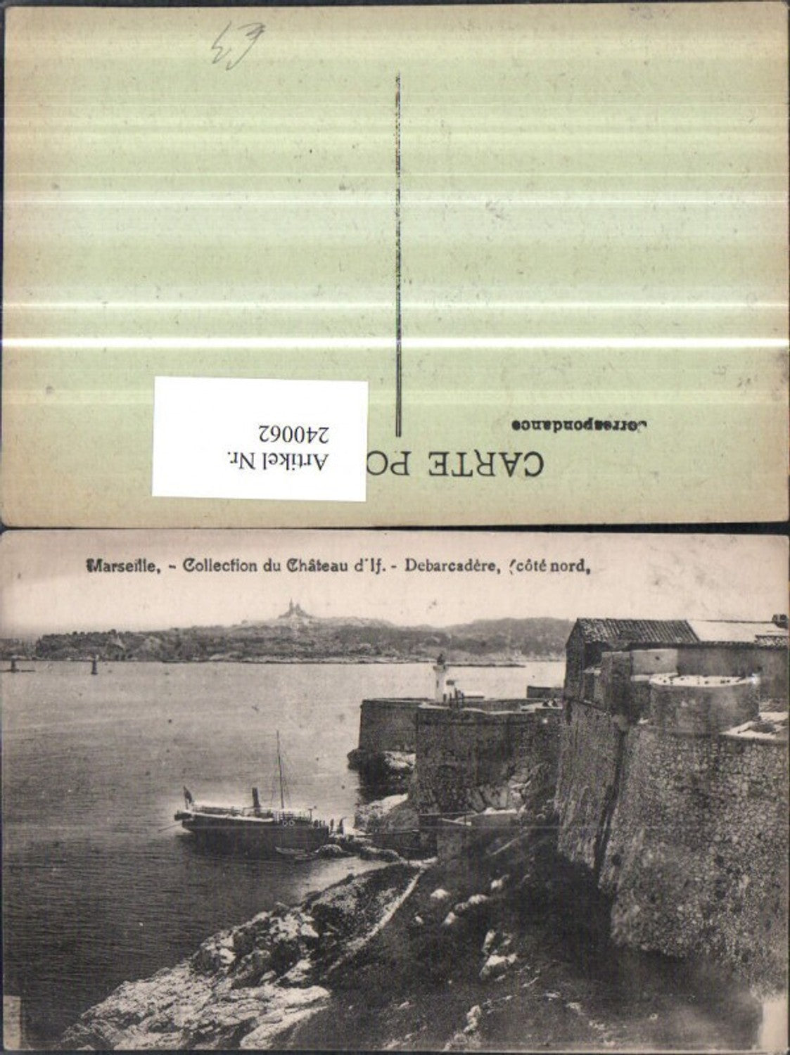 240062,Marseille Collection du Chateau Debarcadere