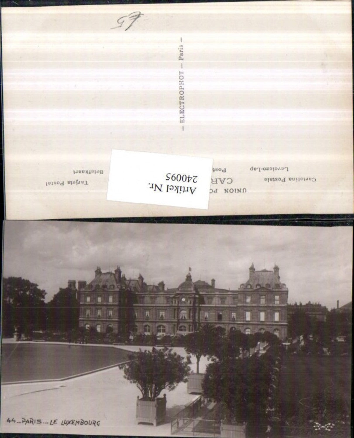 240095,Paris Le Luxembourg Luxemburg Schloss