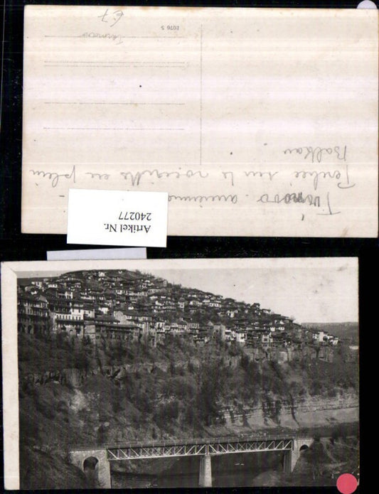 240277,Weliko Tarnowo Tarnovo Teilansicht Brücke