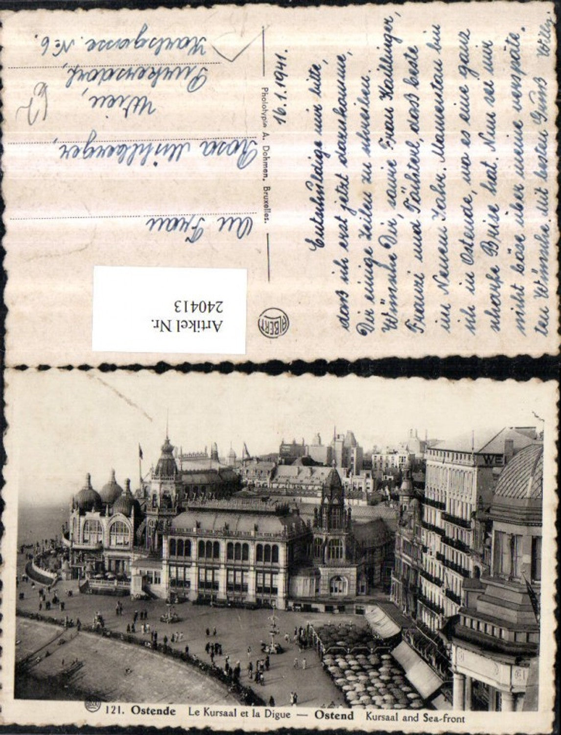 240413,Ostend Kursaal et la Digue Ansicht