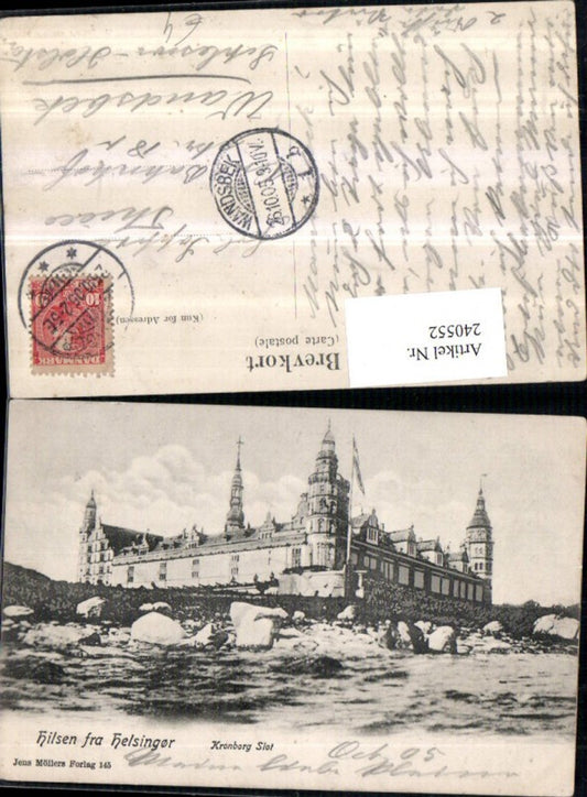 240552,Hilsen fra Helsingor Kronborg Slot Schloss