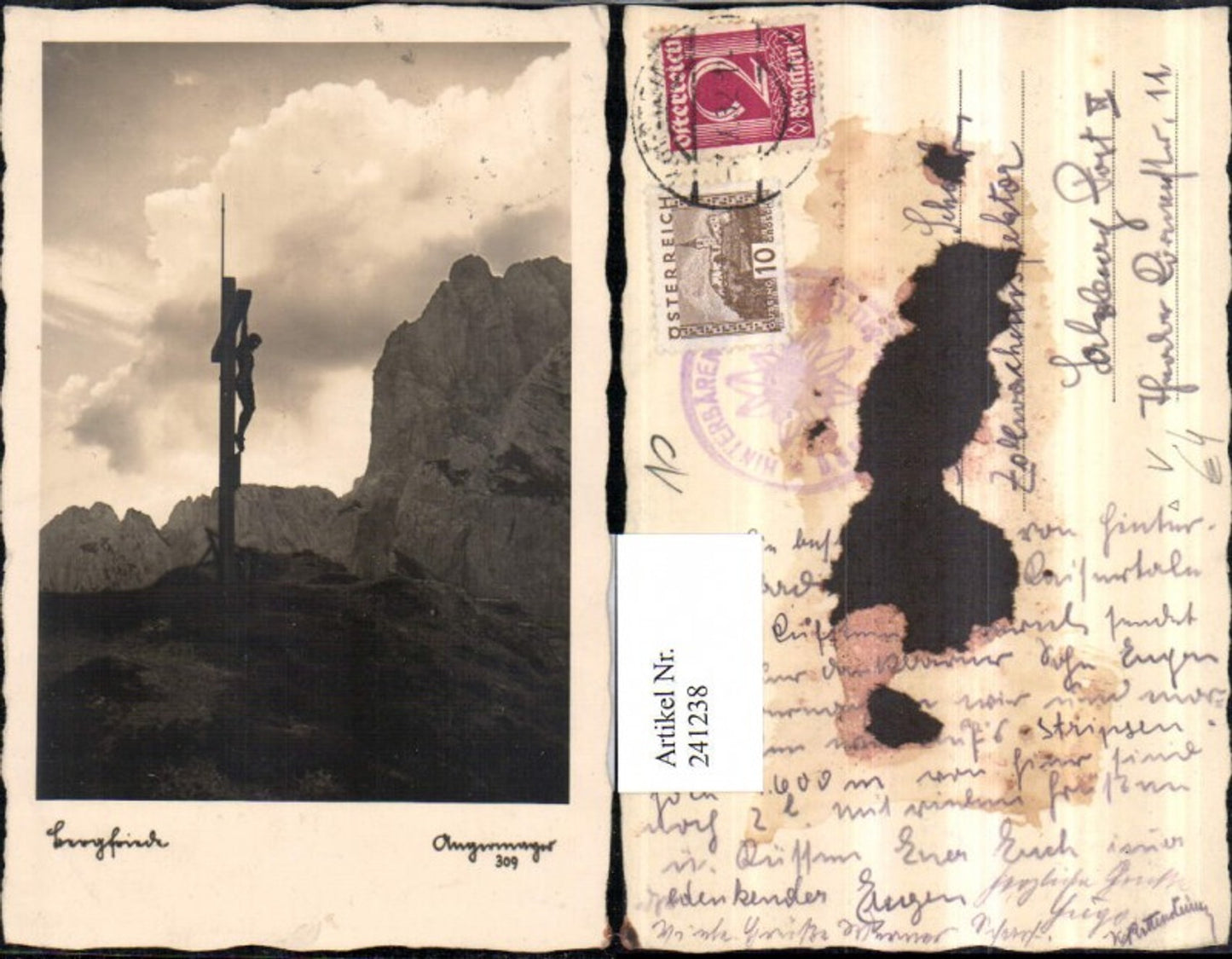 241238,Bergfriede Gipfelkreuz Bergkulisse pub Angermayr 309