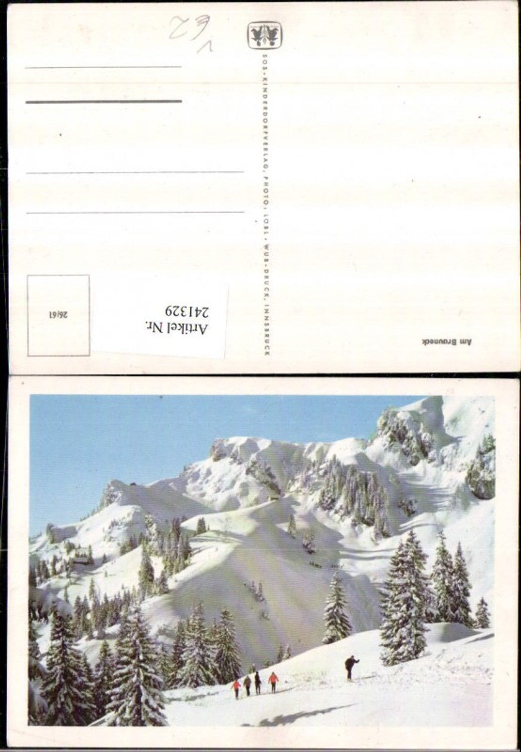 241329,SOS Kinderdorf 26/61 Am Brauneck Winterlandschaft