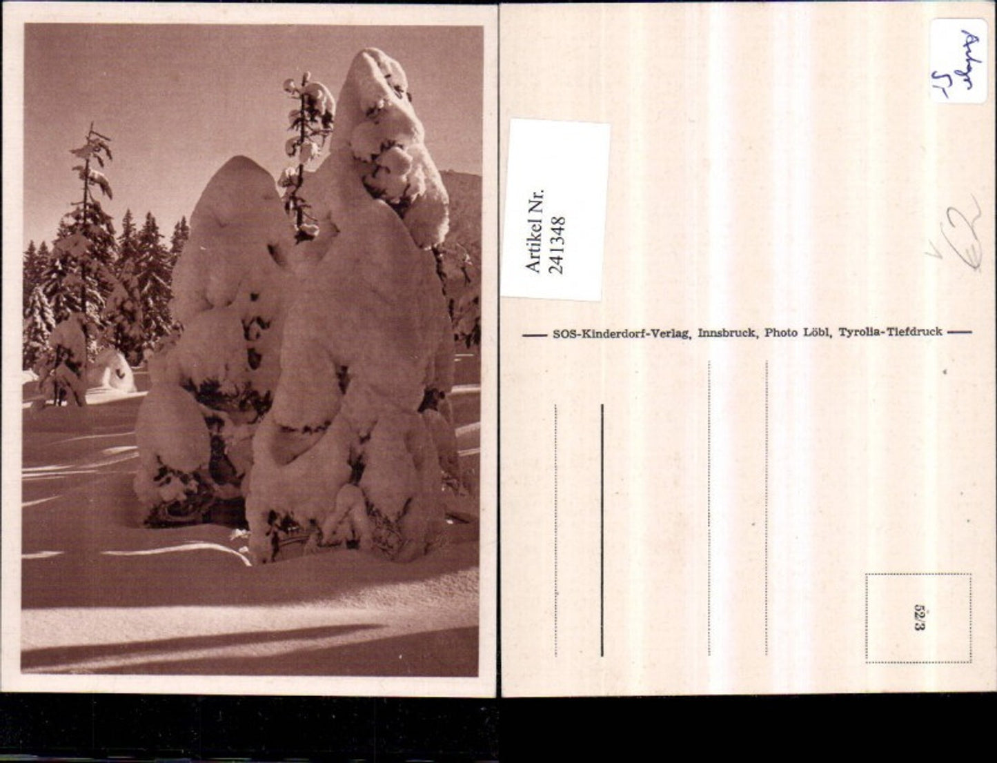 241348,SOS Kinderdorf 52/3 Winterlandschaft