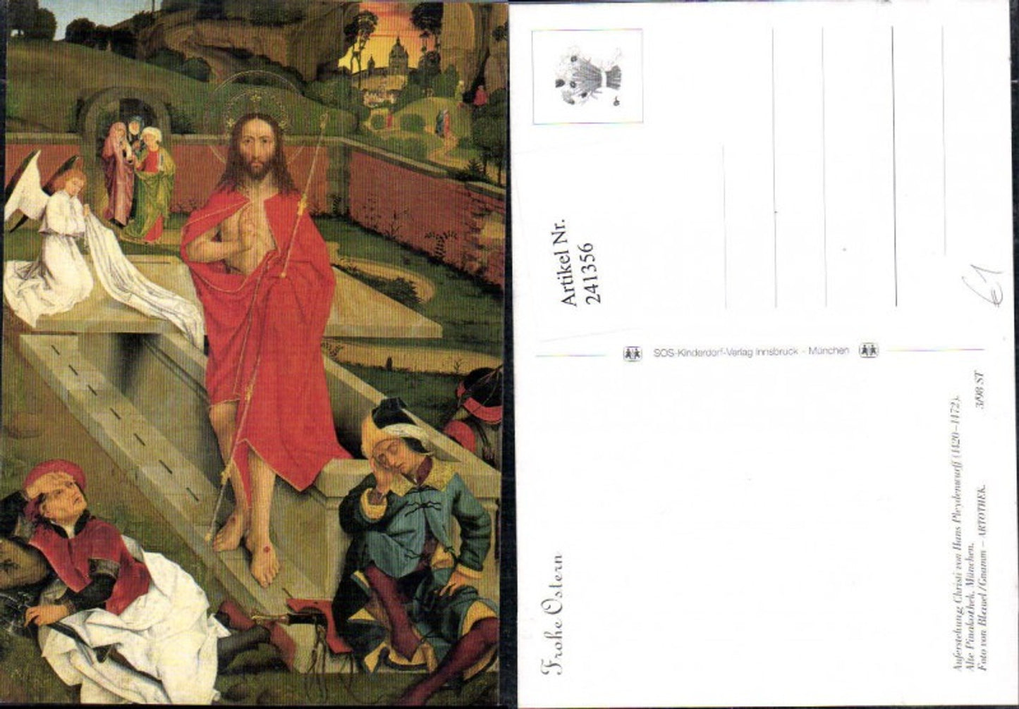 241356, SOS Children's Village artist Hans Pleydenwurff Resurrection of Christ