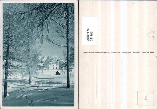 241369, SOS Children's Village 52/1 Winter Landscape Church