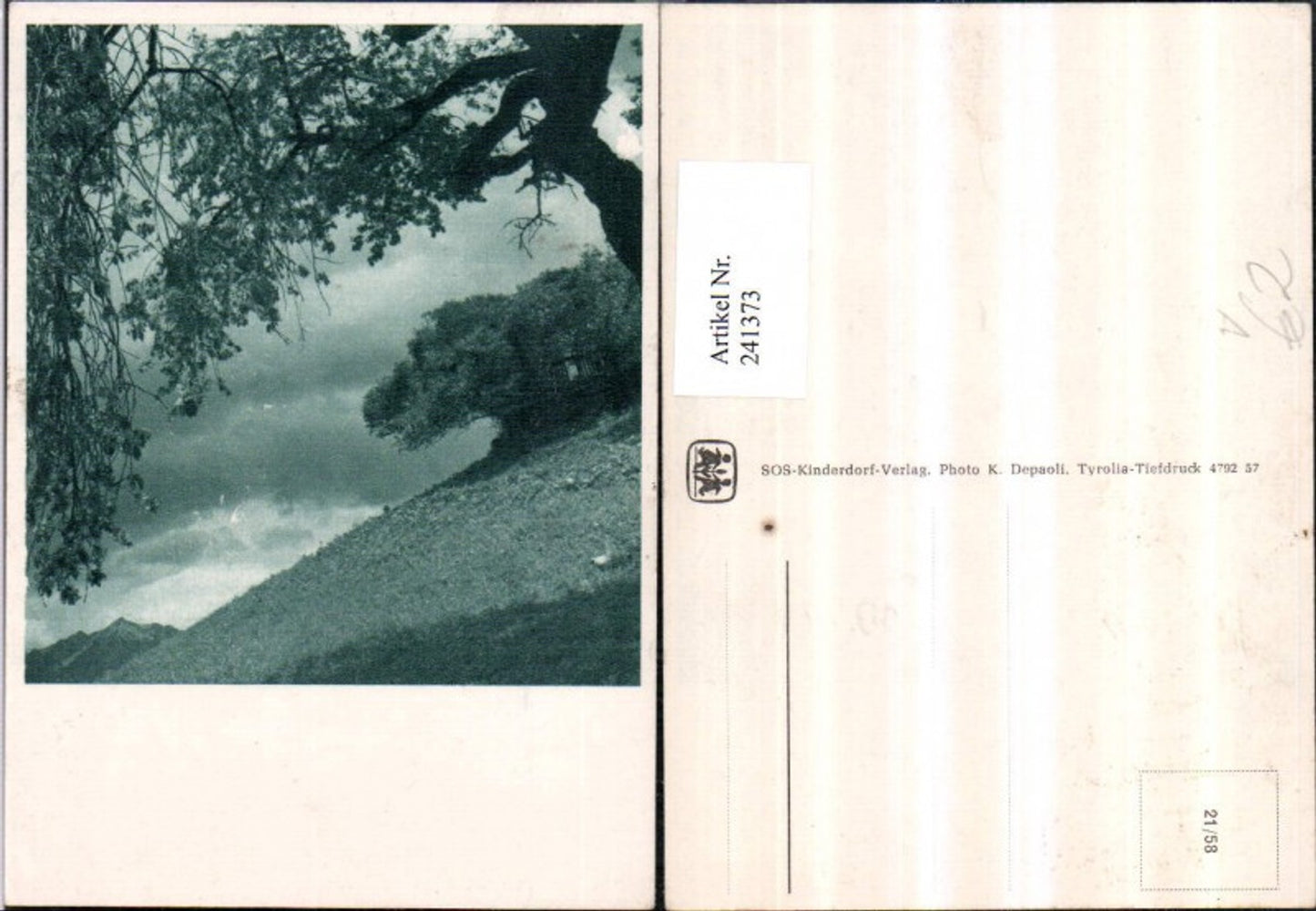 241373,SOS Kinderdorf 21/58 Landschaft Partie