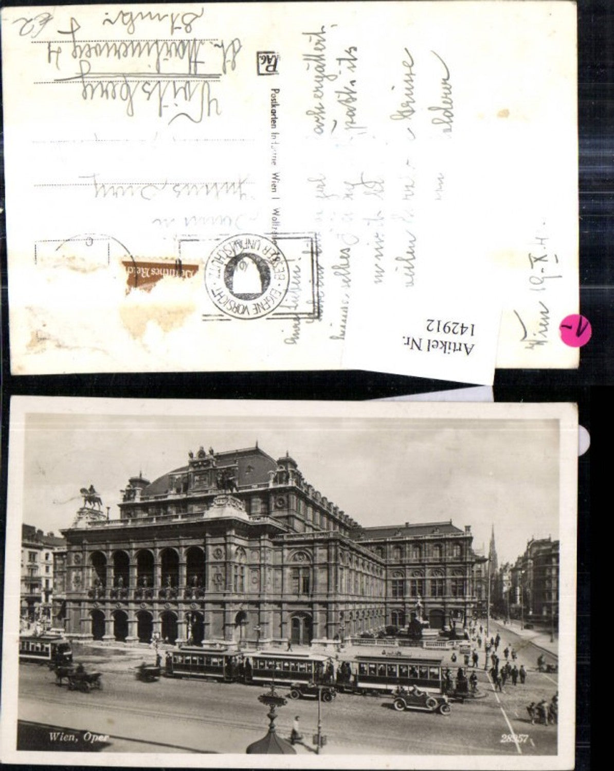 142912,Wien Oper Strassenbahn Ringlinie Automobile