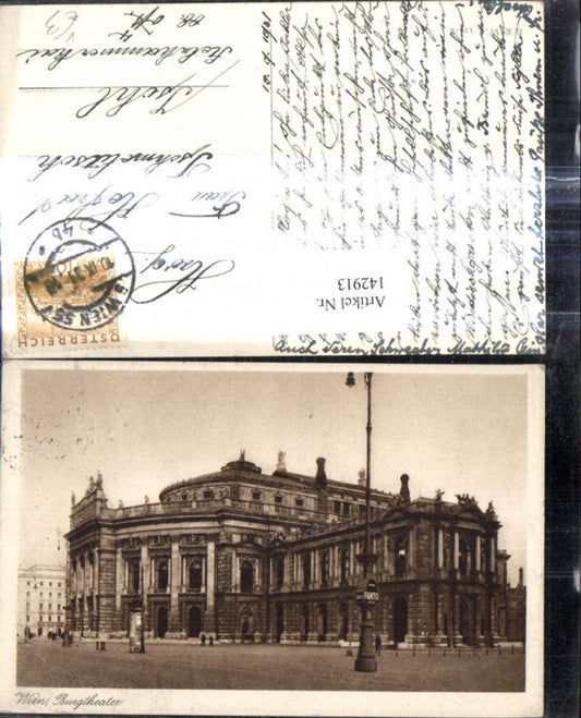 142913,Wien Burgtheater Theater pub B.K.W. I. 121/3