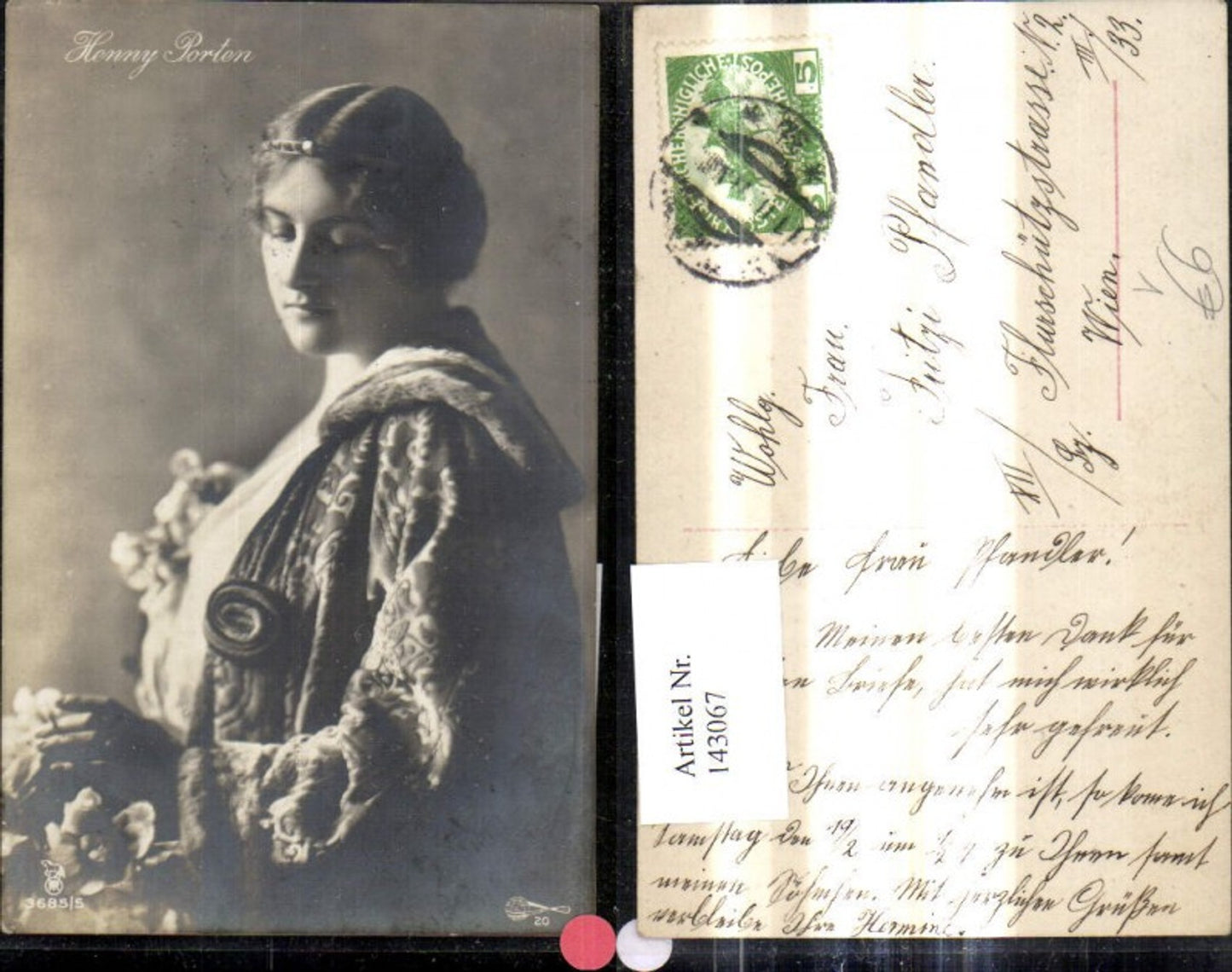 143067,Henny Porten Schauspielerin pub RPH 3685/5