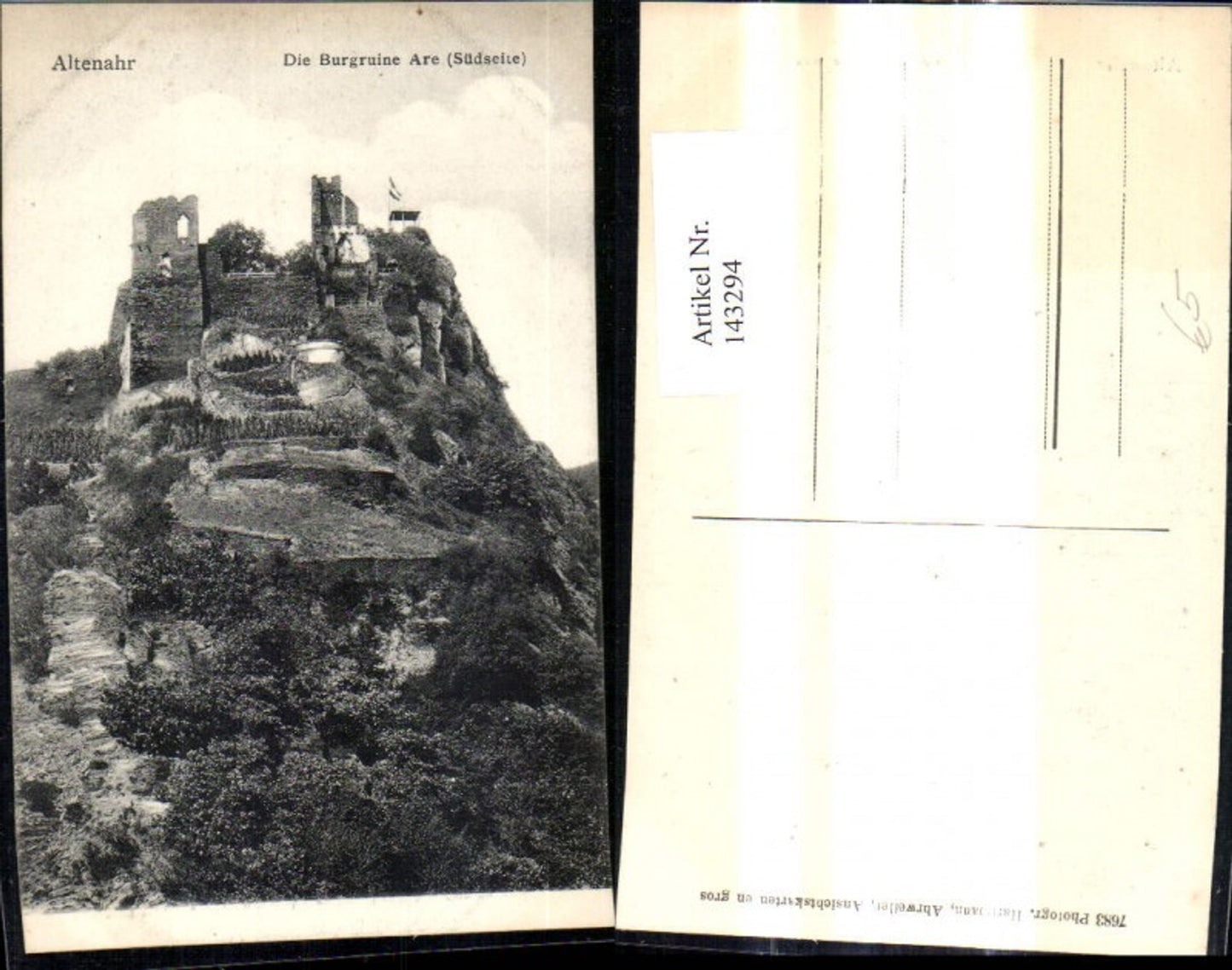 143294,Altenahr Burgruine Are Südseite