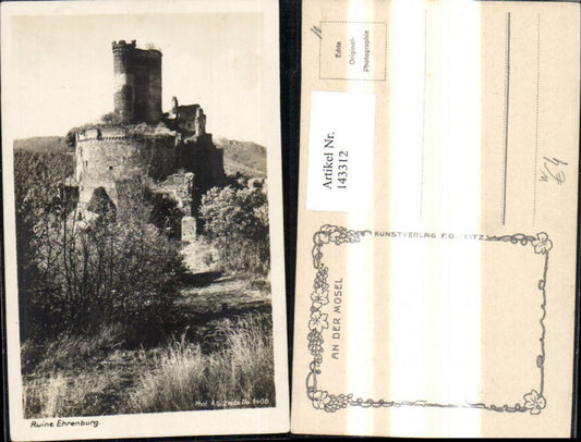 143312,Ruine Ehrenburg Brodenbach an der Mosel