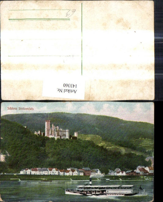 143360,Schloss Stolzenfels Schiff Dampfer