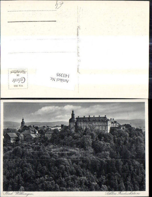 143395,Bad Wildungen Schloss Friedrichstein