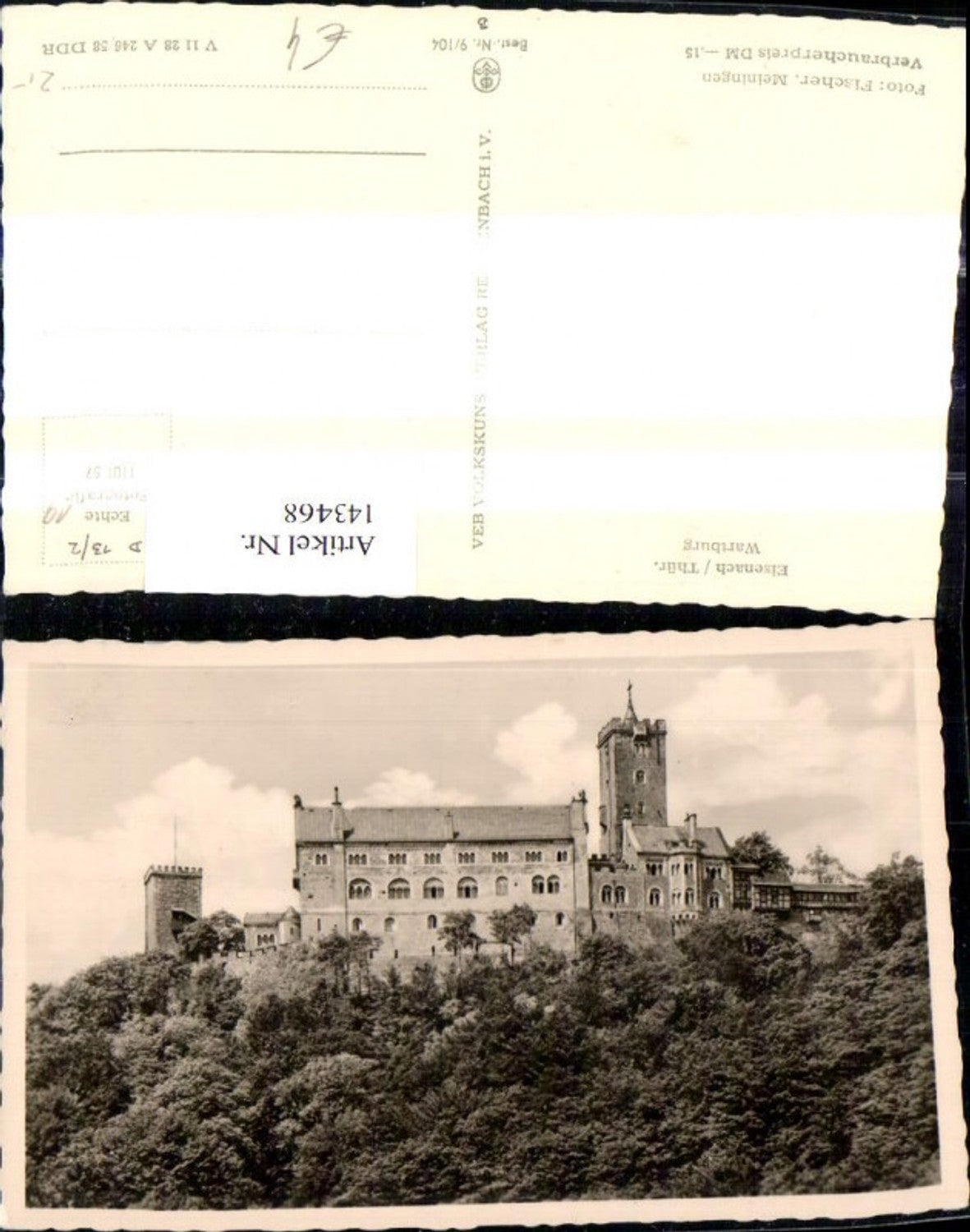 143468,Eisenach i. Thüringen Wartburg