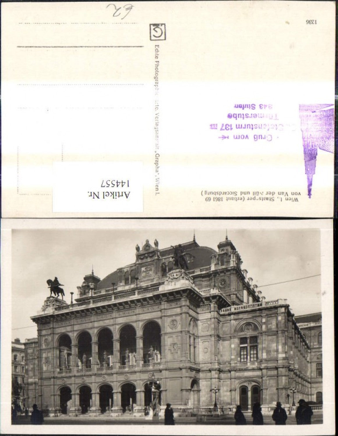 144557,Wien Staatsoper Oper