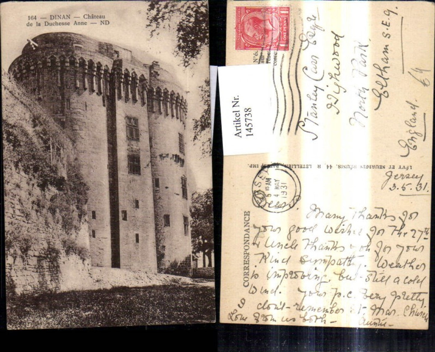 145738,Schloss Dinan Chateau de la Duchesse Anne