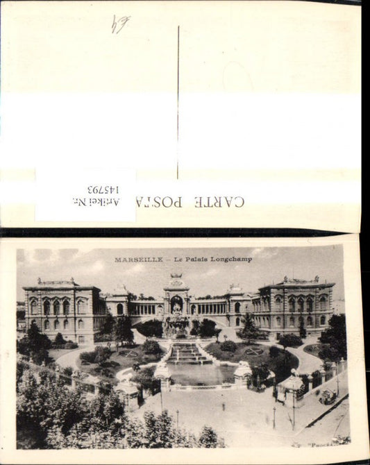145793,Marseille Le Palais Longchamp