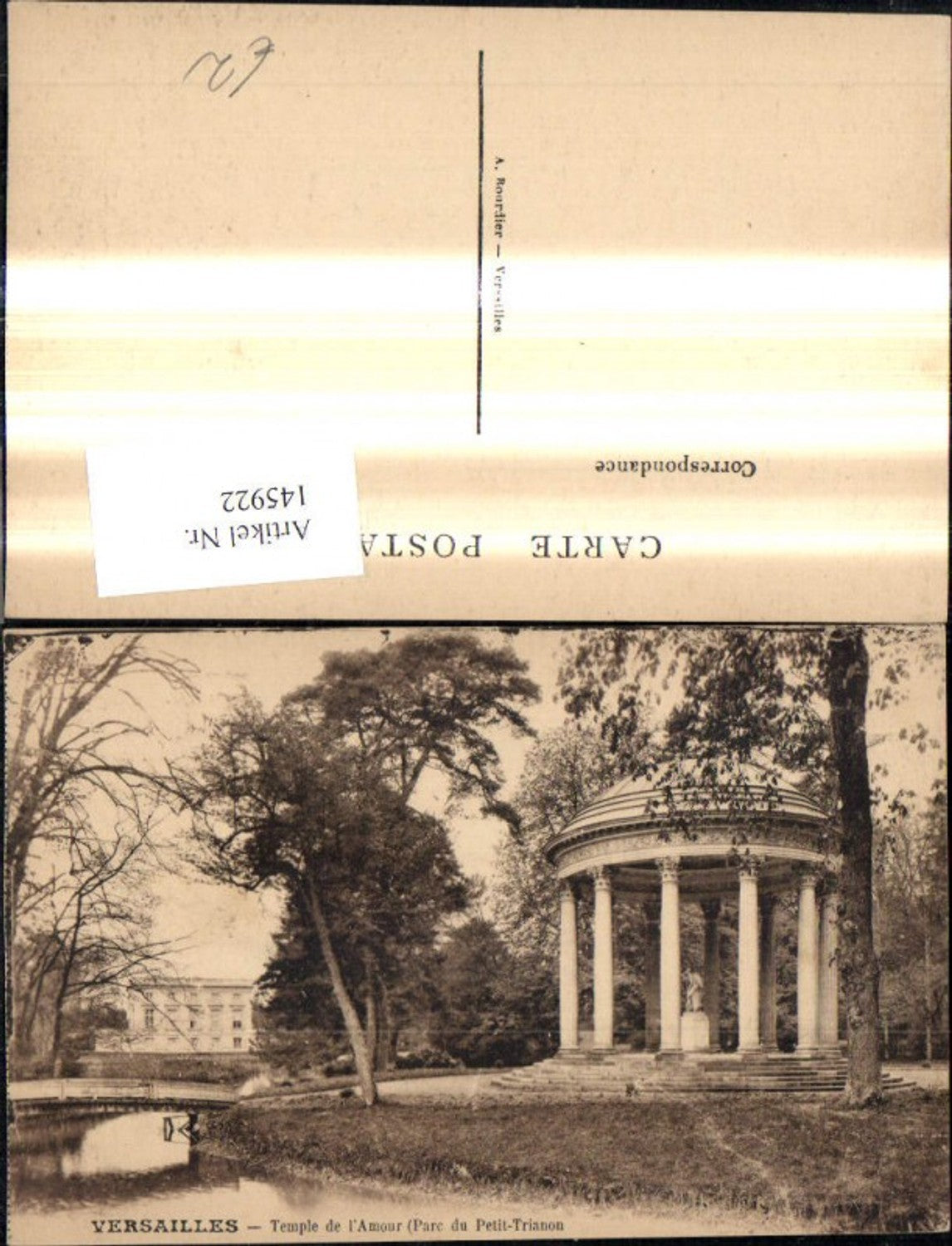 145922,Versailles Temple de l Amour Parc du Petit Trianon Tempel Park Schloss