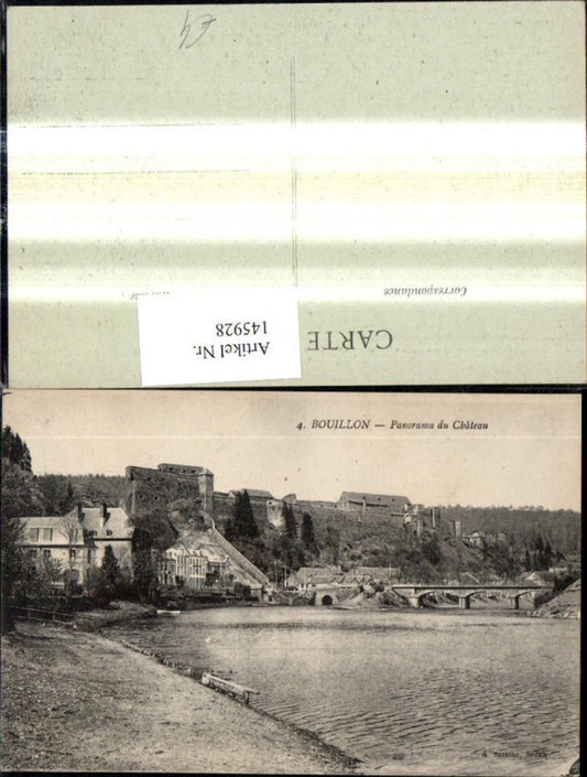 145928,Bouillon Panorama du Chateau