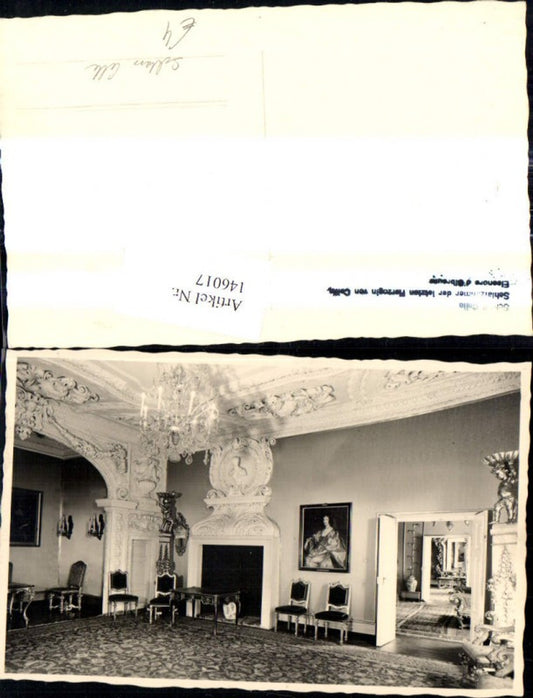 146017,Foto Ak Schloss Celle Schlafzimmer d. letzten Herzogin