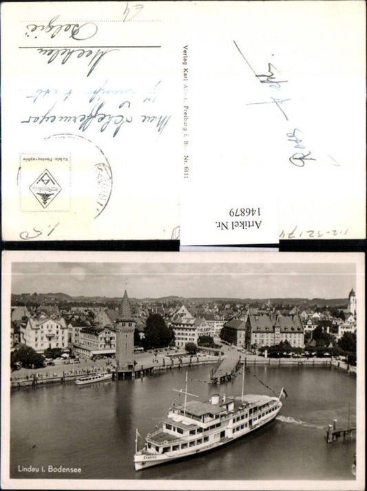 146879,Binnenschiff Schiff Lindau i. Bodensee Hafen