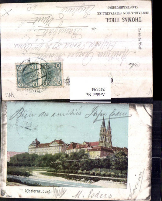 242394,Klosterneubug Kirche u. Stift