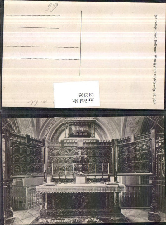 242395,Stift Klosterneuburg Verduner-Altar