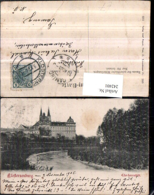 242401,Klosterneuburg Chorherrenstift Partie