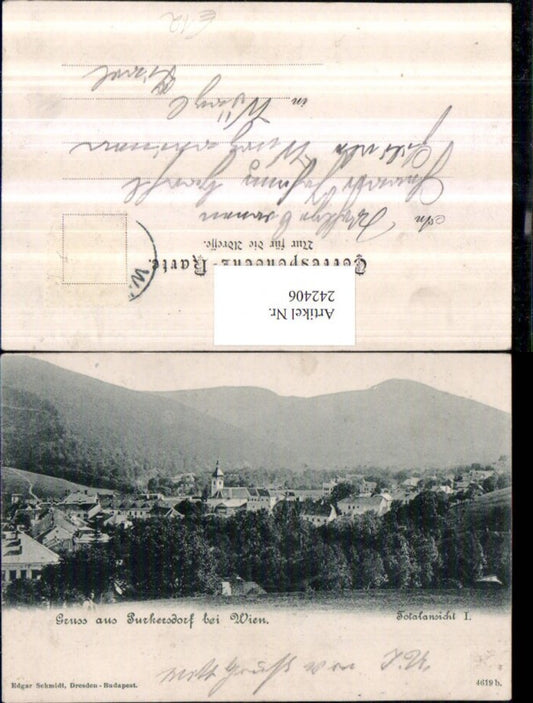 242406,Gruß aus Purkersdorf b. Wien Totale