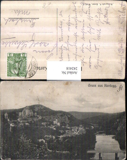 242418,Gruß aus Hardegg Totale