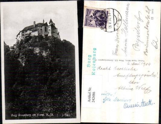 242486,Burg Rosenburg am Kamp
